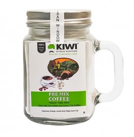 Kiwi Kisan Window Premix Coffee   Glass Jar  250 grams